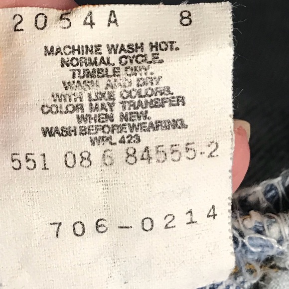 Vintage Levi's Jeans High Waisted - Picture 4 of 6